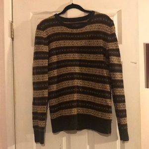 H & M patterned wool winter sweater
